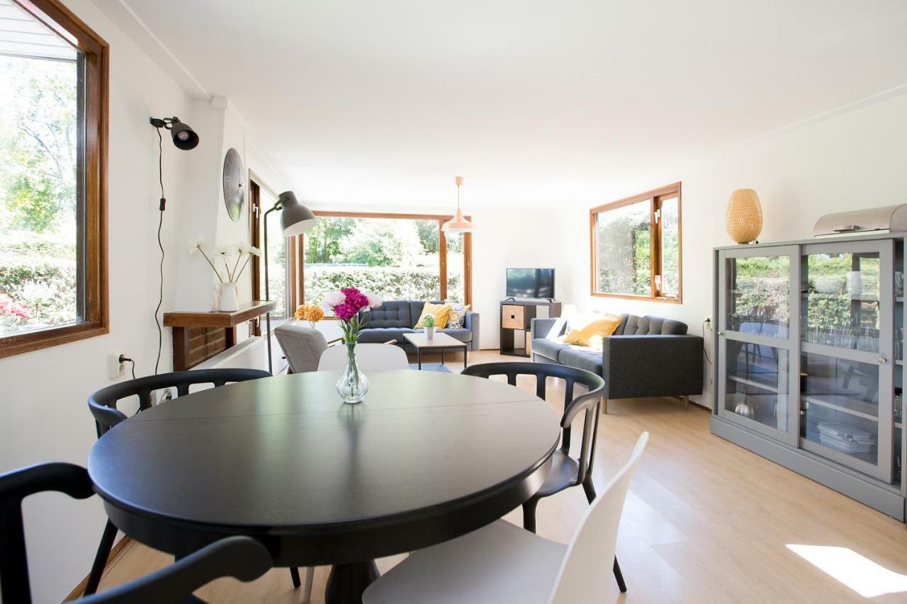 Vila Relaxed Verblijf In Chalet Op De Veluwe Putten Exteriér fotografie