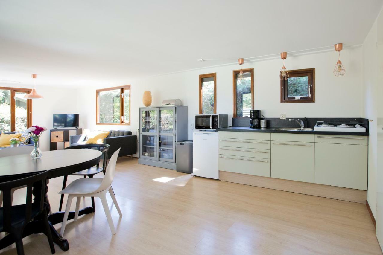 Vila Relaxed Verblijf In Chalet Op De Veluwe Putten Exteriér fotografie